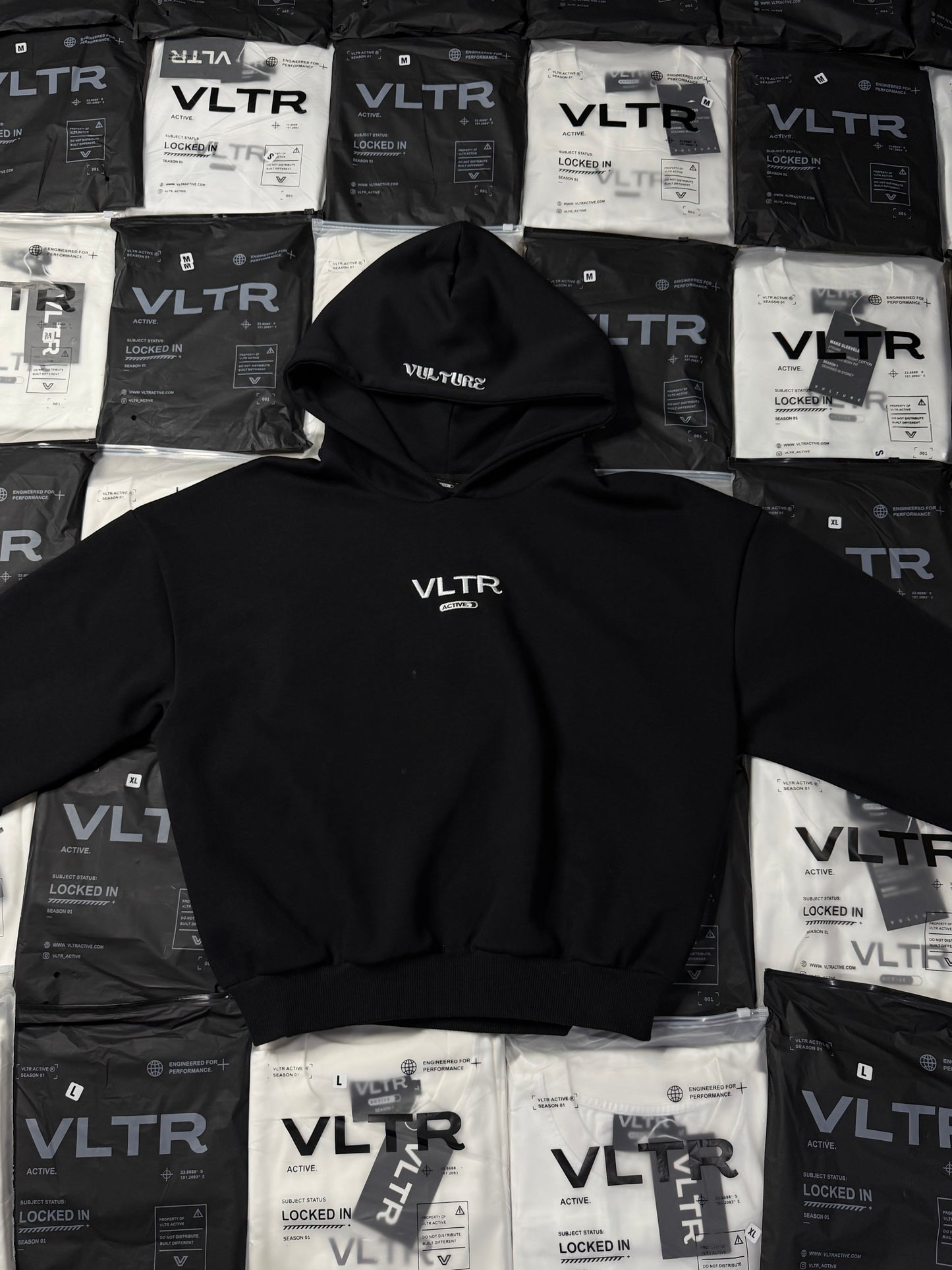 SEASON 1 Hoodie ‘UMBRA’ black (PRE-ORDER)