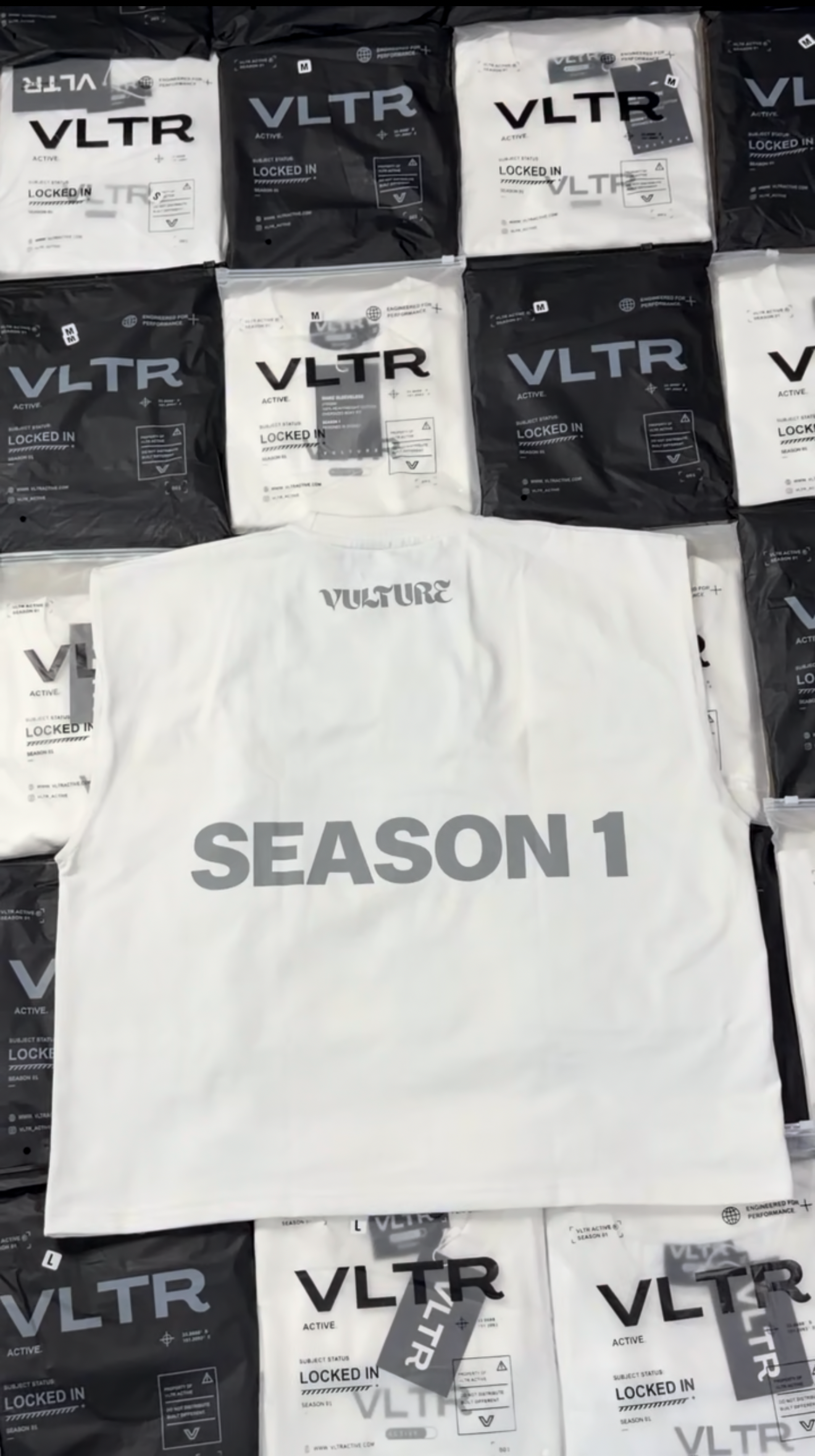 “WAKE” Sleeveless (VOID WHITE)
