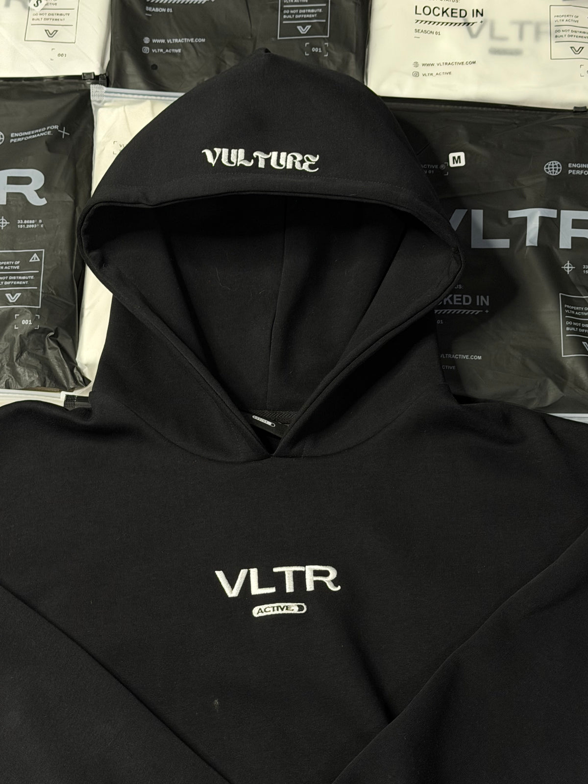 SEASON 1 Hoodie ‘UMBRA’ black (PRE-ORDER)