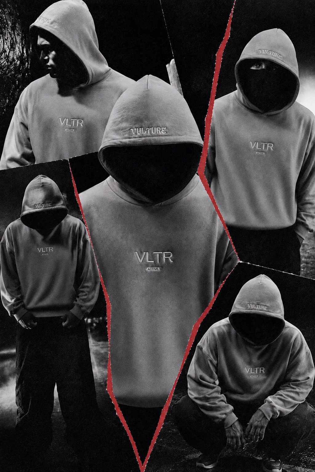 SEASON 1 hoodie ‘ASHEN’ grey (PRE-ORDER)