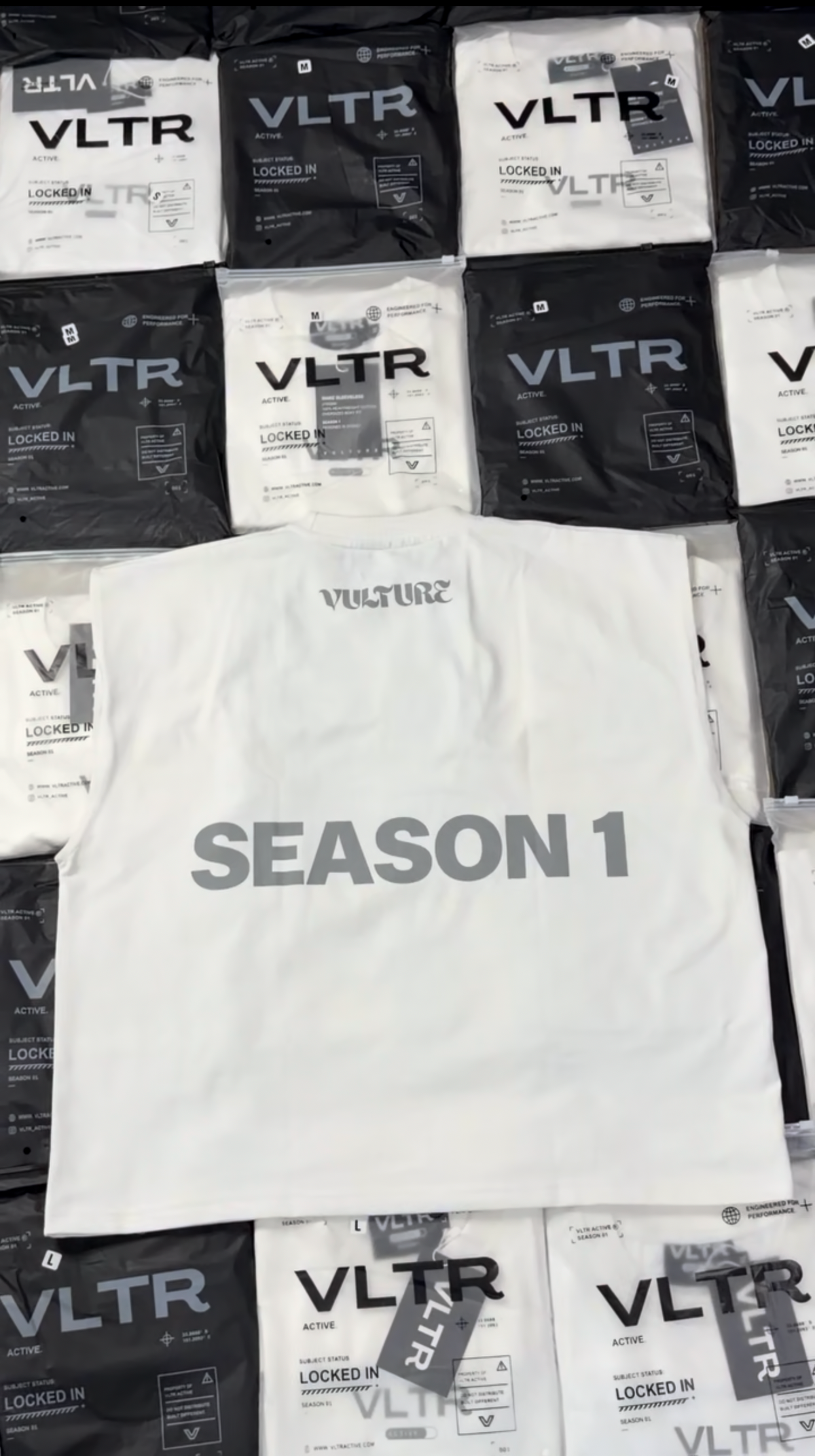 “WAKE” Sleeveless (VOID WHITE)