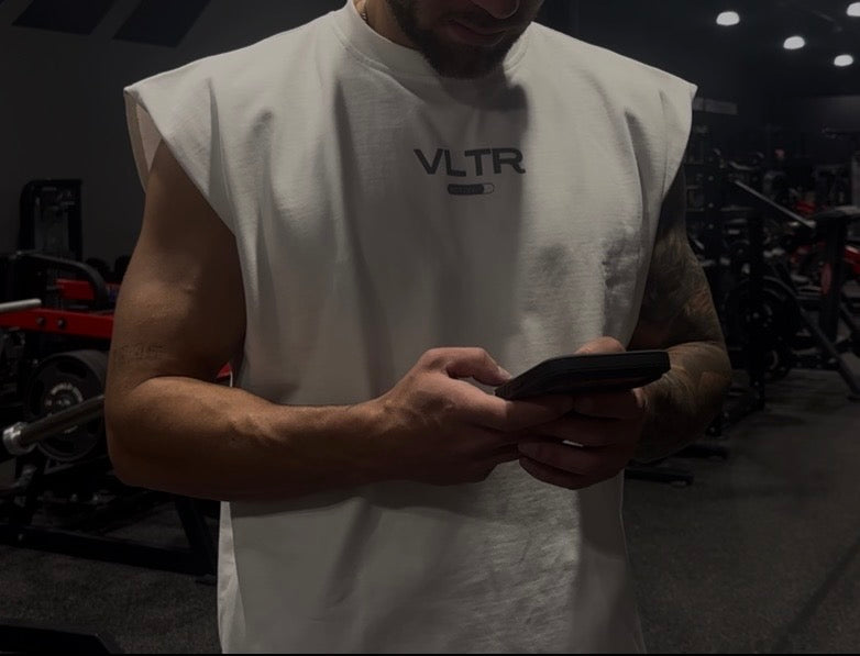 “WAKE” Sleeveless (VOID WHITE)