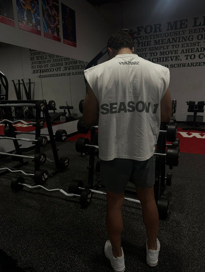 “WAKE” Sleeveless (VOID WHITE)