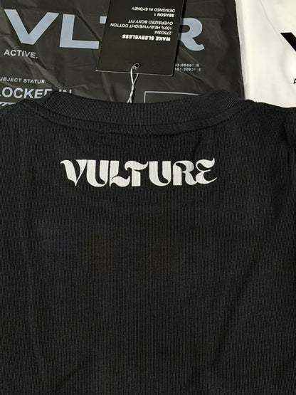 “WAKE” Sleeveless (ABYSS BLACK)