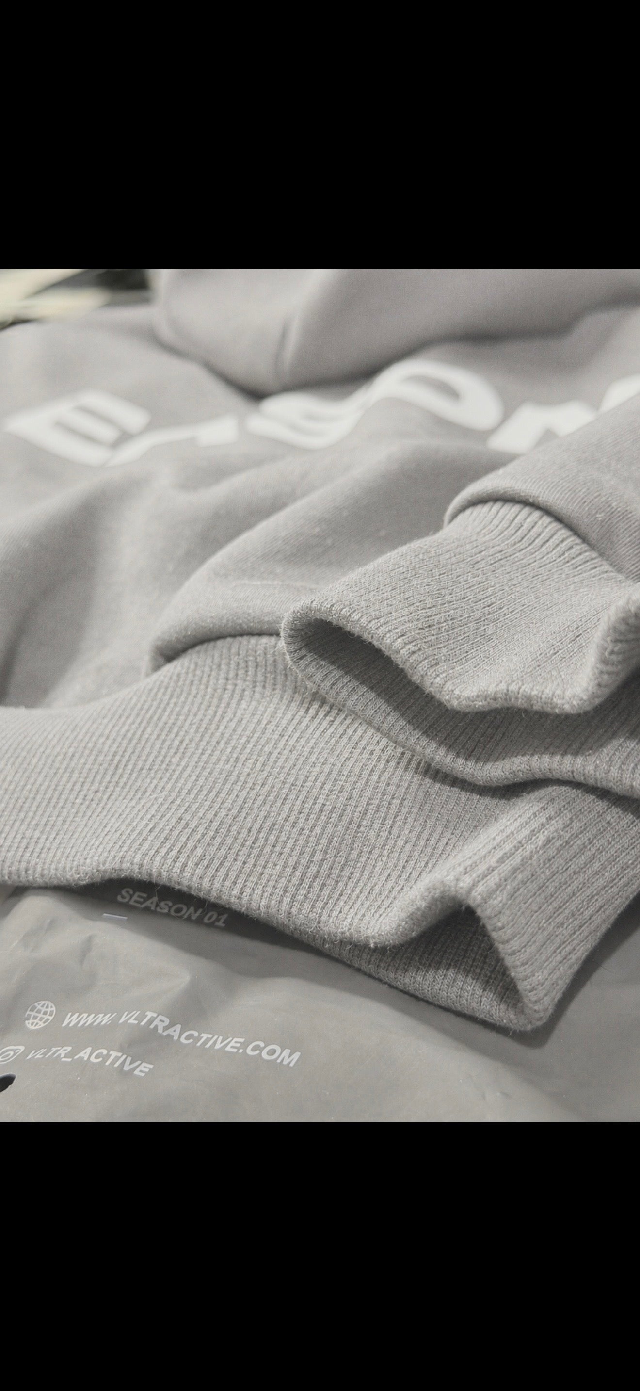 SEASON 1 hoodie ‘ASHEN’ grey (PRE-ORDER)