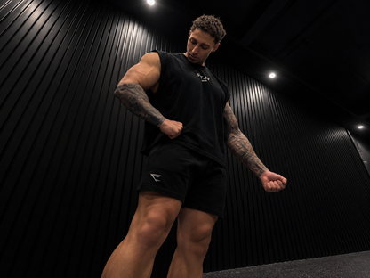 “WAKE” Sleeveless (ABYSS BLACK)