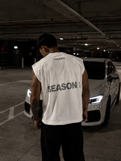 “WAKE” Sleeveless (VOID WHITE)