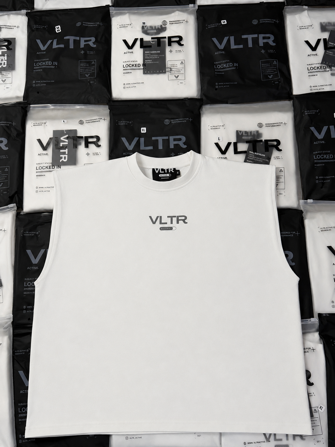 “WAKE” Sleeveless (VOID WHITE)