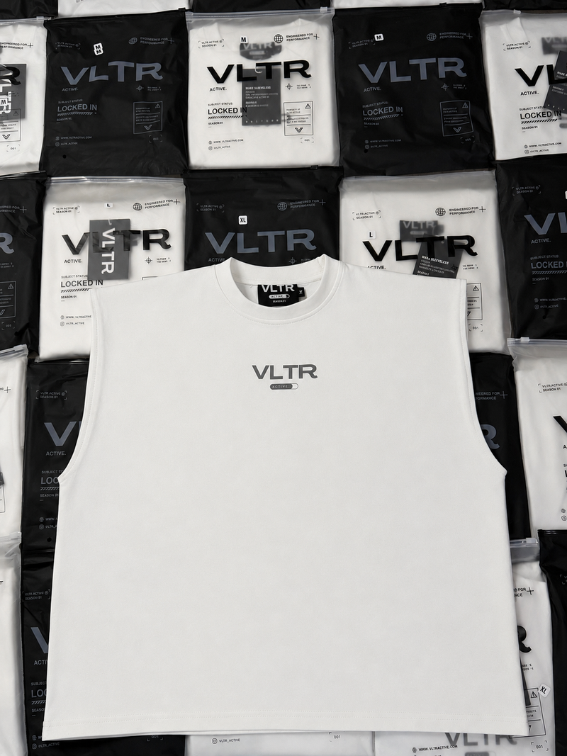 “WAKE” Sleeveless (VOID WHITE)